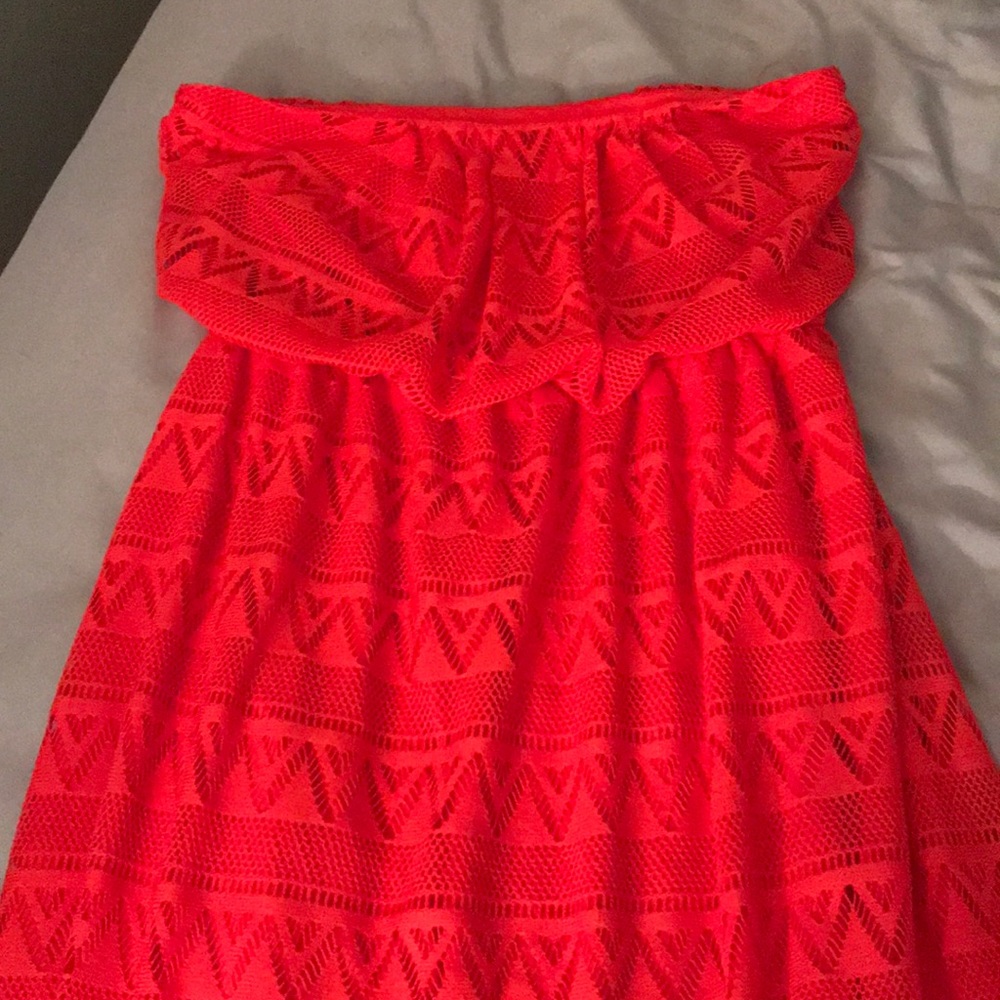 CORAL SHORT SUNDRESS ☄️